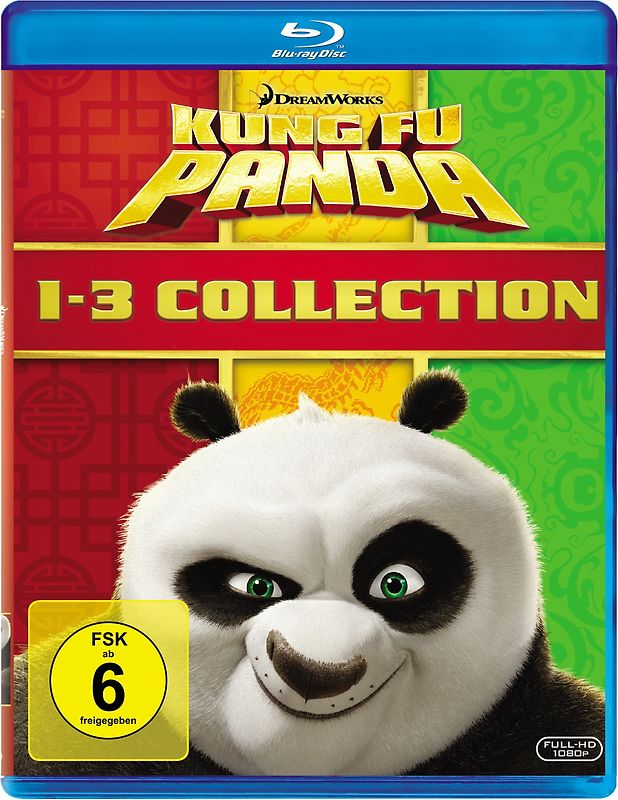 Kung Fu Panda 1-3 Collection [3 Discs] Blu-ray Disc