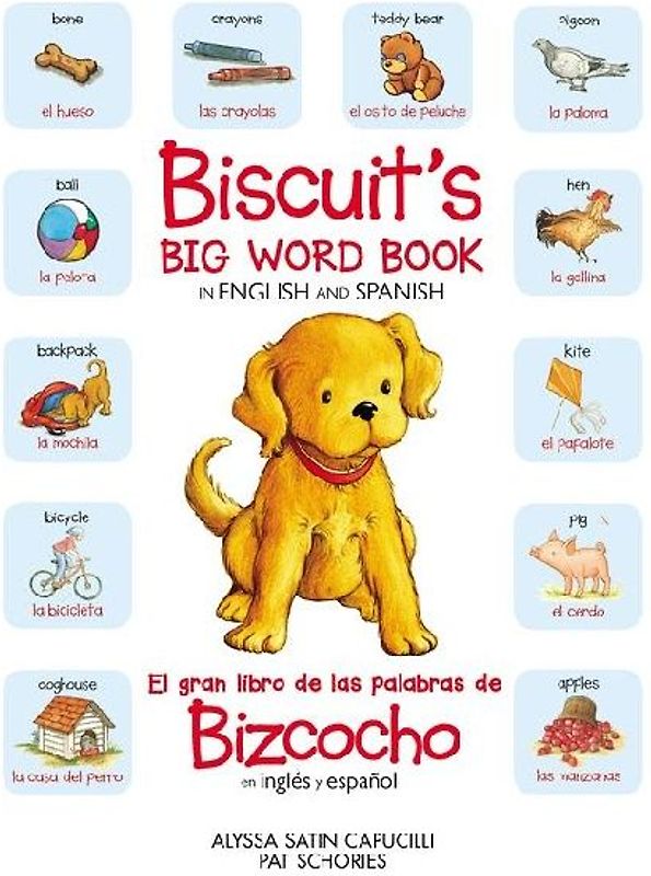 Biscuit's Big Word Book in English and Spanish