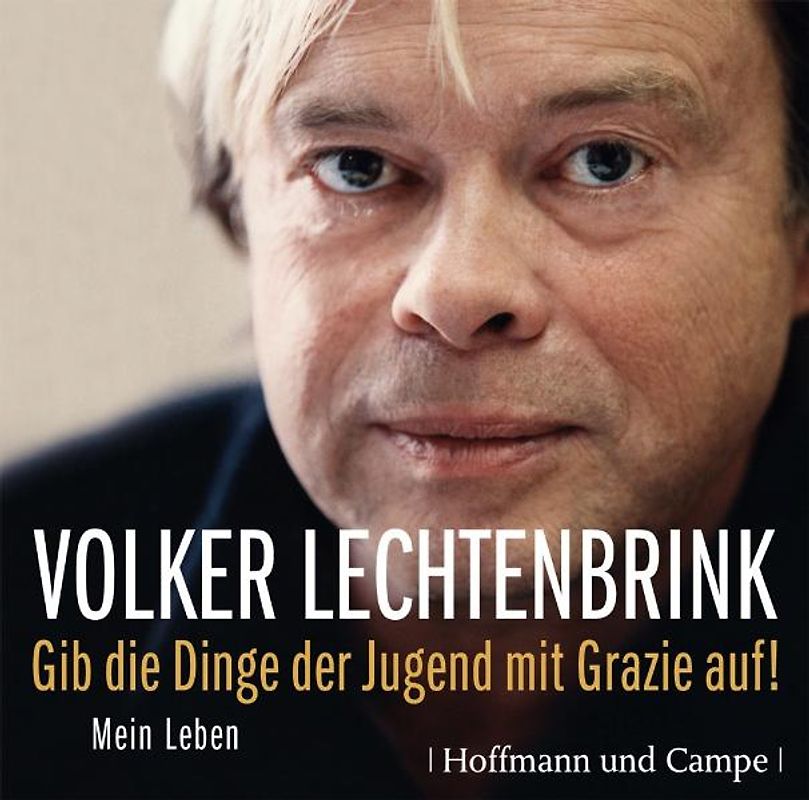 Gib die Dinge der Jugend mit Grazie auf