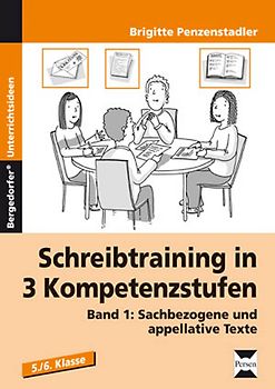 Schreibtraining in 3 Kompetenzstufen - Band 1
