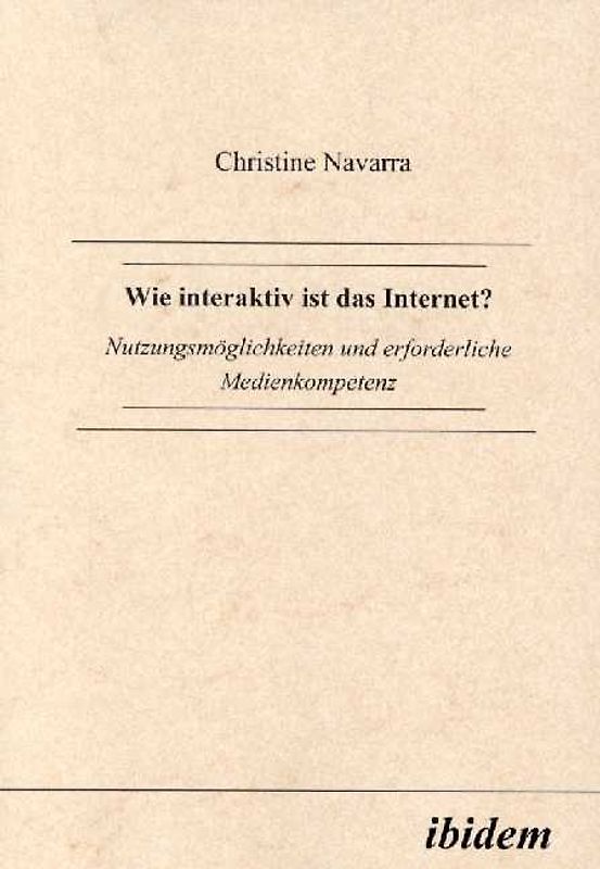 Wie interaktiv ist das Internet?