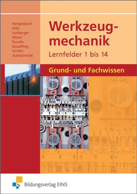Werkzeugmechanik Lernfelder 1-14