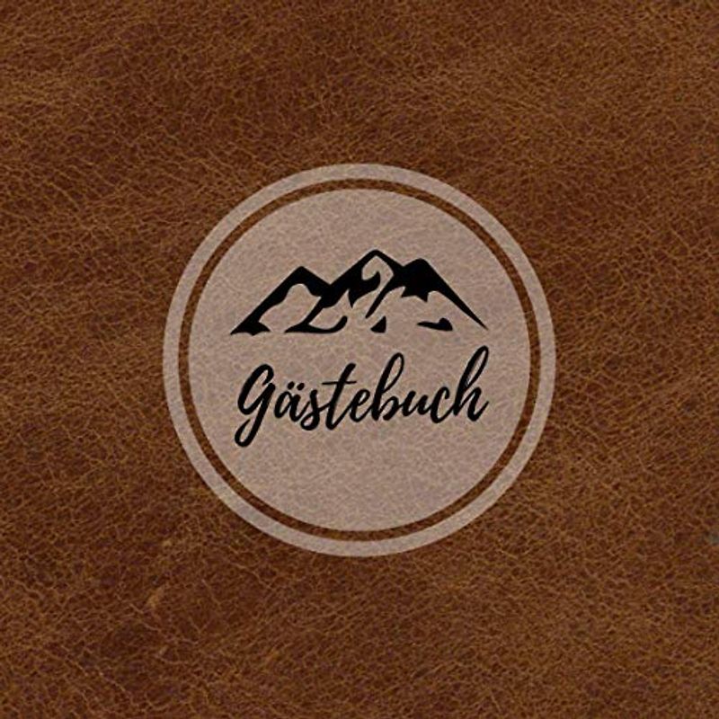 Gästebuch: Eintragalbum für Besitzer von Ferienhäusern / Ferienwohnungen / Pensionen / Hotels für Urlaubsgäste - Winterurlaub / Skiurlaub 110 Seiten Größe 21cm x 21cm - Deutsch/Englisch