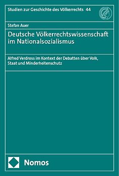 Deutsche Völkerrechtswissenschaft im Nationalsozialismus