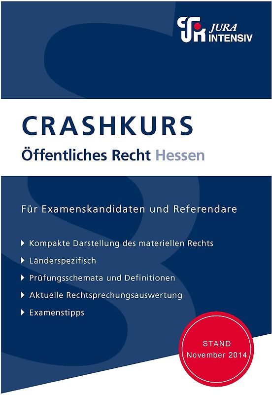 CRASHKURS Öffentliches Recht - Hessen