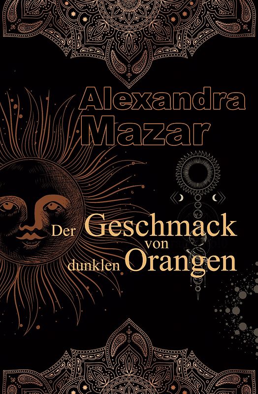 Der Geschmack von dunklen Orangen