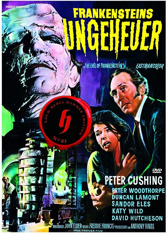Frankensteins Ungeheuer DVD