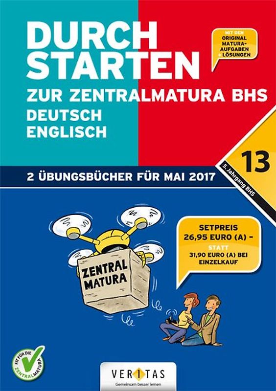 Durchstarten zur Zentralmatura-SET BHS 2017: Deutsch, Englisch