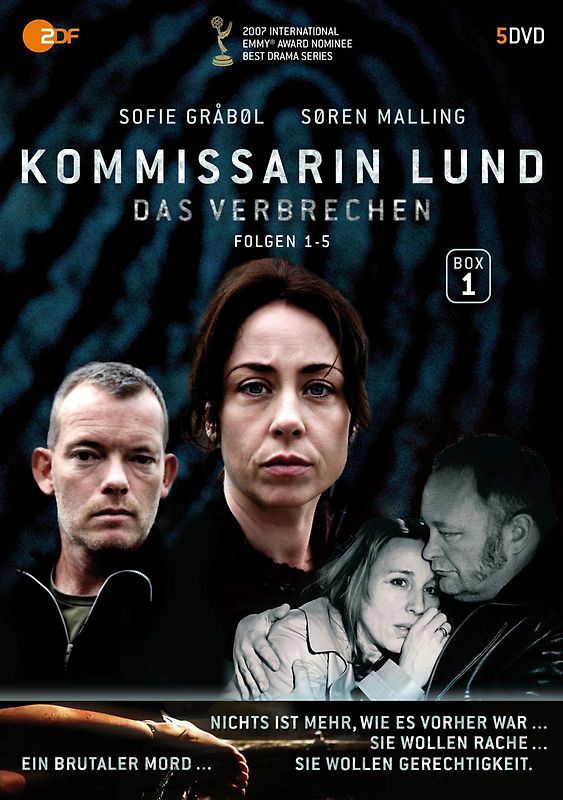 Kommissarin Lund - Das Verbrechen, Box 1, Folgen 1-5 - Søren Sveistrup DVD