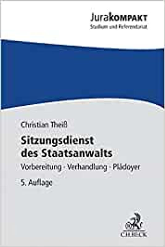 Sitzungsdienst des Staatsanwalts