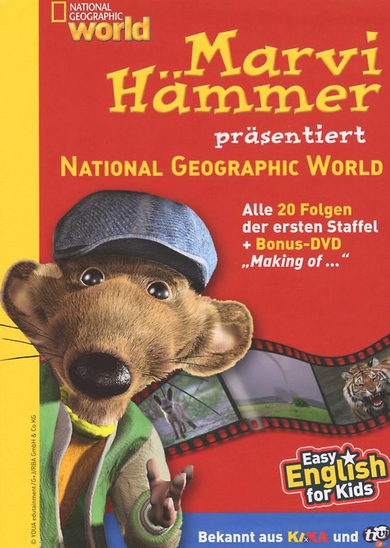National Geographic - Marvi Hämmer präsentiert: National Geographic World, 1. Staffel (4 D DVD
