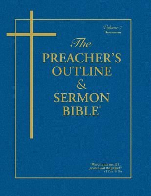 Preacher's Outline & Sermon Bible-KJV-Deuteronomy