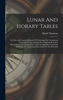 Lunar And Horary Tables