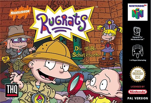 Rugrats: Die grofle Schatzsuche Nintendo 64