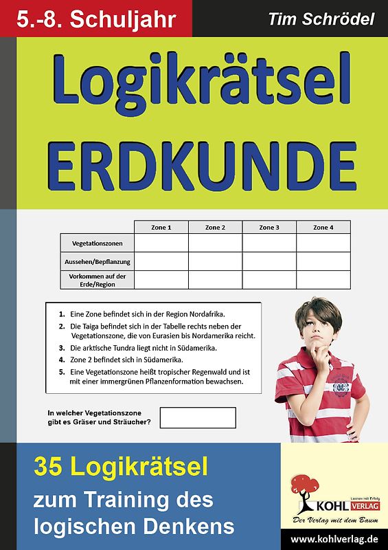 Logikrätsel Erdkunde / Band 1: Klasse 5-7