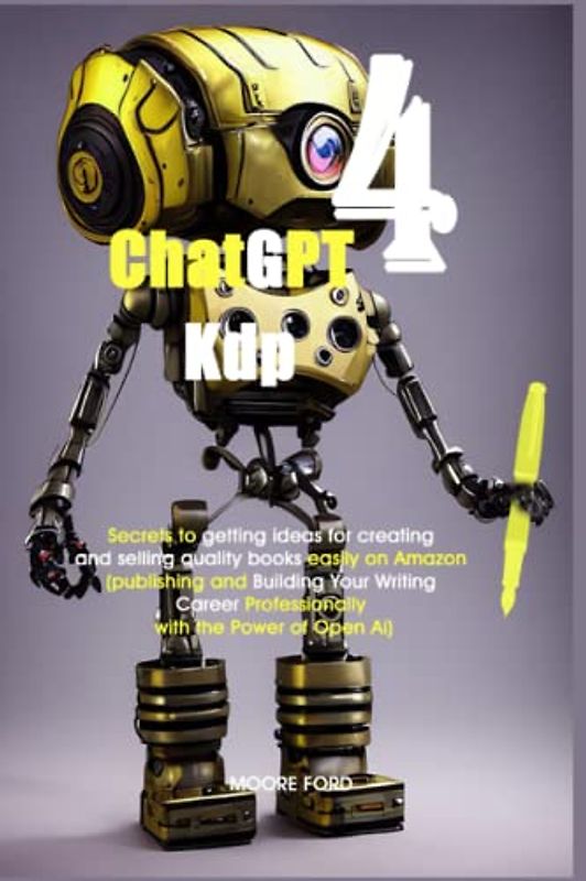 ChatGPT 4 Kdp: Secrets to getting ideas for creating and selling quality books easily on Amazon (publishing and Building Your Writing Career ... Intelligence for Maximum Productivity))