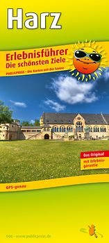 Harz. Erlebnisführer mit Informationen zu Freizeiteinrichtungen auf der Kartenrückseite, wetterfest, reißfest, GPS-genau. 1:140000