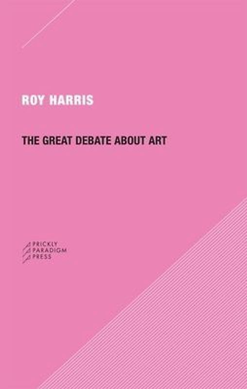 The Great Debate about Art