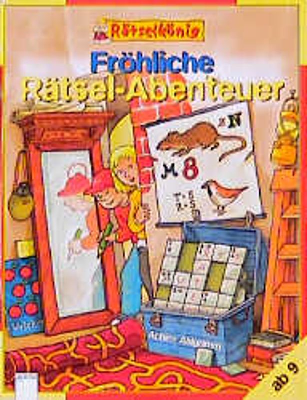 Fröhliche Rätsel-Abenteuer. Ab 7