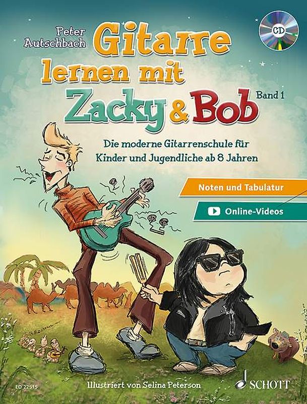 Gitarre lernen mit Zacky & Bob