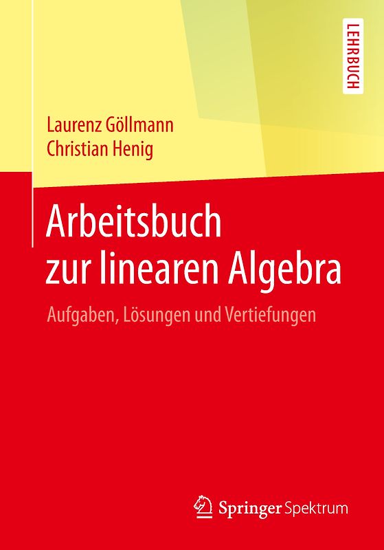 Arbeitsbuch zur linearen Algebra