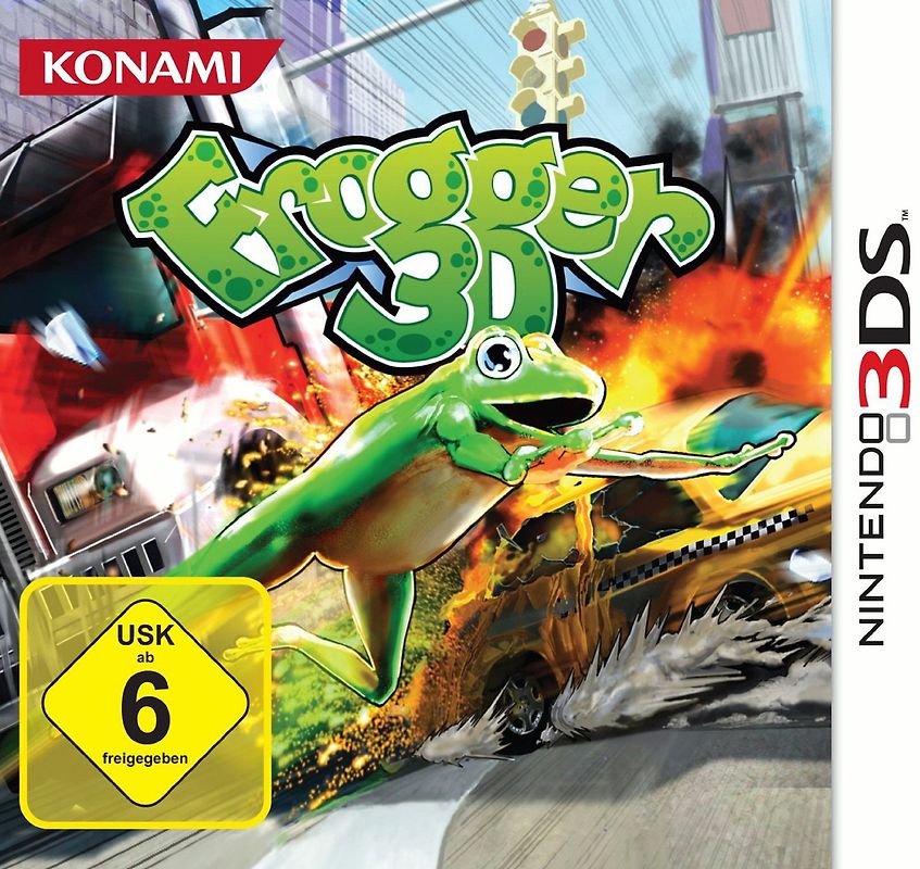 Frogger 3D Nintendo 3DS