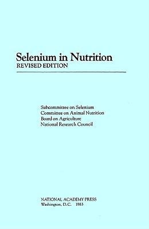Selenium in Nutrition,