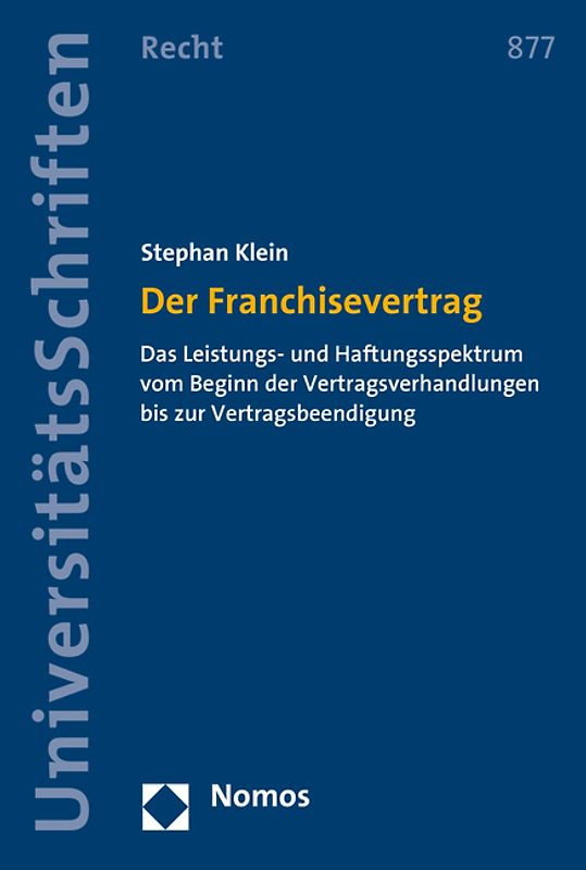 Der Franchisevertrag
