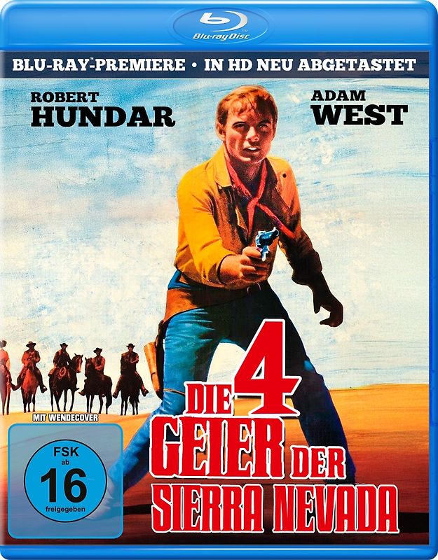 Die 4 Geier der Sierra Nevada Blu-ray Disc