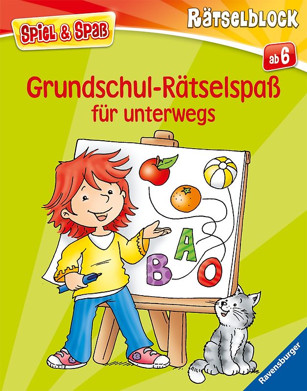 Spiel & Spaß - Grundschul-Rätselspaß für unterwegs