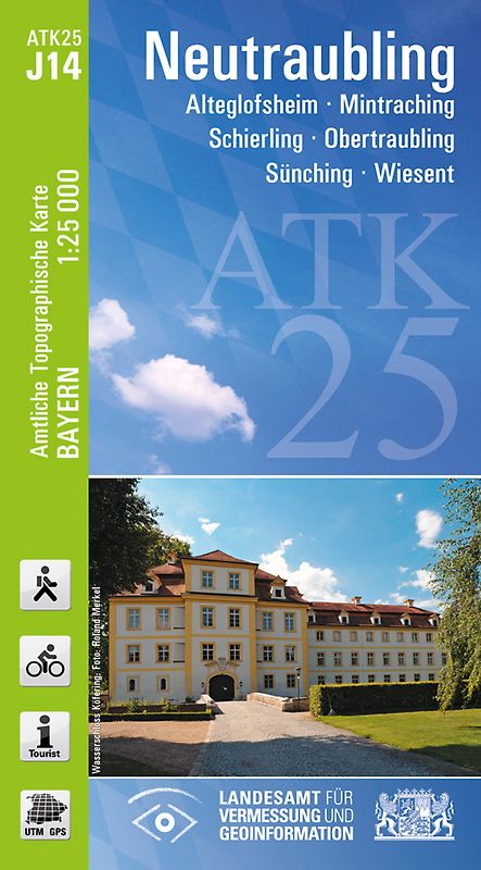 ATK25-J14 Neutraubling (Amtliche Topographische Karte 1:25000)