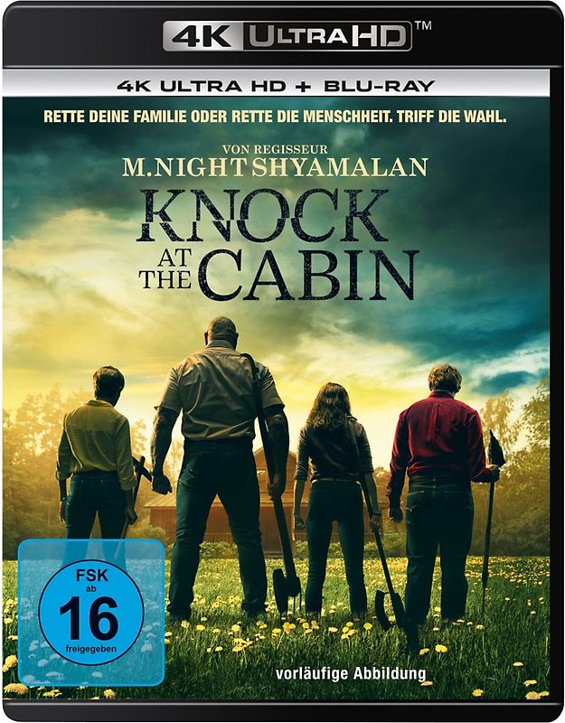 Knock at the Cabin Blu-ray Disc