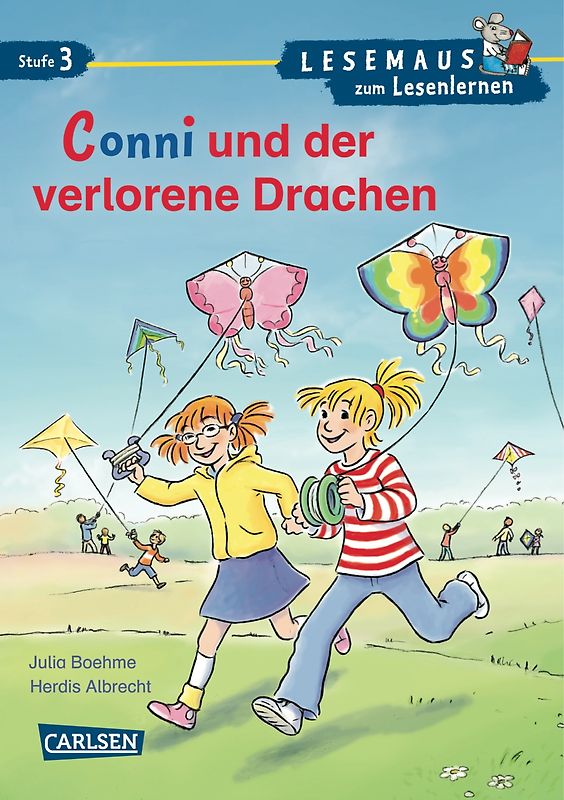 LESEMAUS zum Lesenlernen Stufe 3: VE 5 Conni und der verlorene Drachen