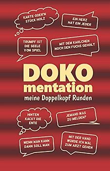 Doppelkopf Buch - Ergebnisblock - DOKO mentation: Chronik eines Doppelkopf-Genies: DOKO Punkteliste und Spielblock rot