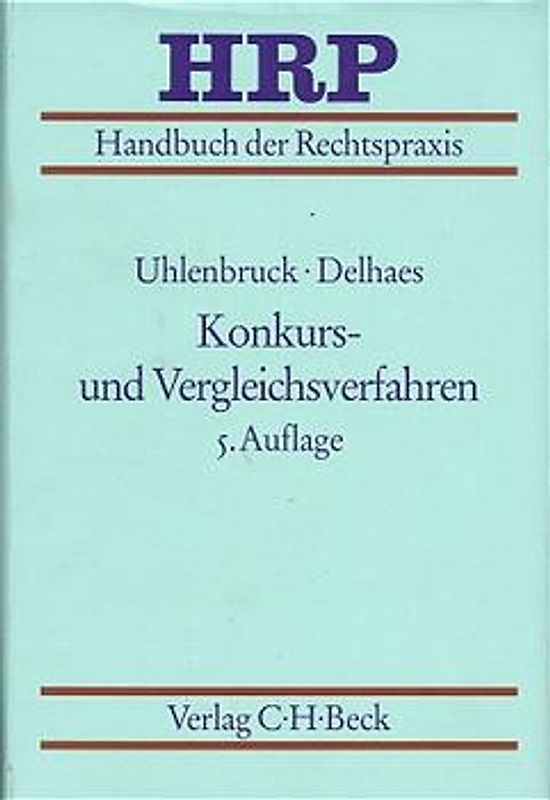 Konkurs- und Vergleichsverfahren