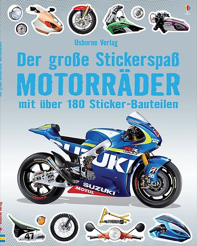 Der große Stickerspaß: Motorräder