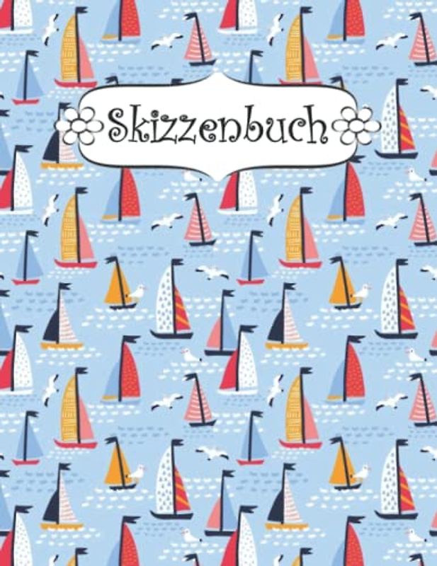 Skizzenbuch: A4 blanko seiten 100 Sommer softcover für mädchen | Kreativheft zum Zeichnen, Malen und Skizzieren .