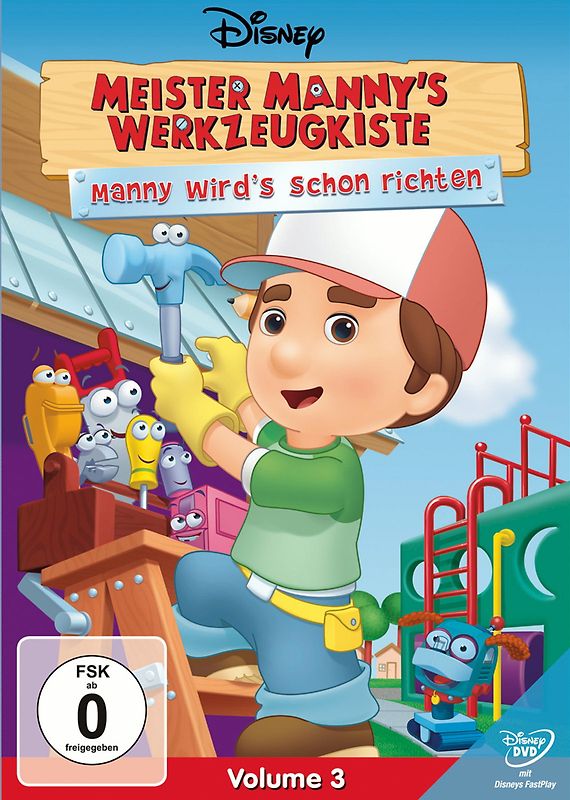 Meister Manny's Werkzeugkiste Volume 3: Manny wird's schon richten DVD