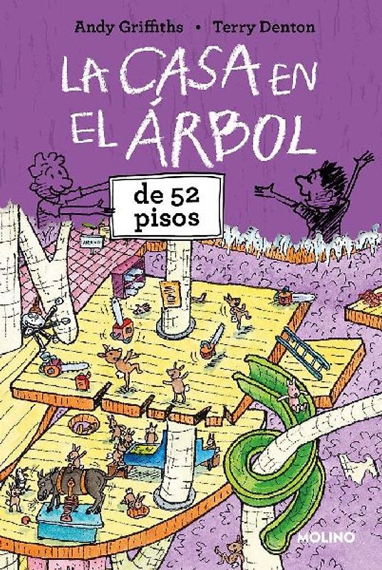 La Casa En El Árbol de 52 Pisos / The 52-Story Treehouse: Vegetable Villains!
