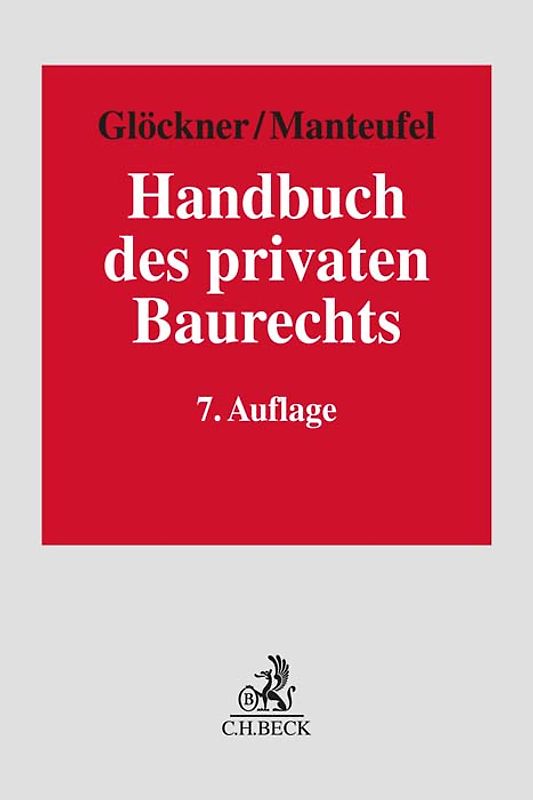 Handbuch des privaten Baurechts