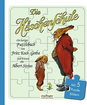 Die Häschenschule: Ein lustiges Puzzlebuch