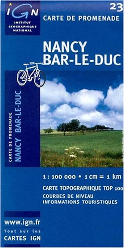 IGN V023 Nancy Bar Le Duc