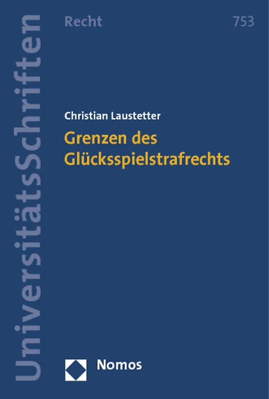 Grenzen des Glücksspielstrafrechts