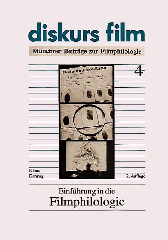 Einführung in die Filmphilologie