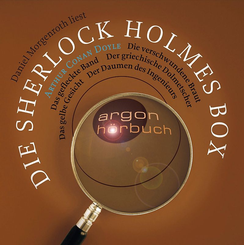 Die Sherlock Holmes Box - braun