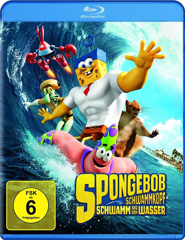 SpongeBob Schwammkopf: Schwamm aus dem Wasser Blu-ray Disc