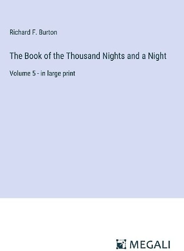 The Book of the Thousand Nights and a Night