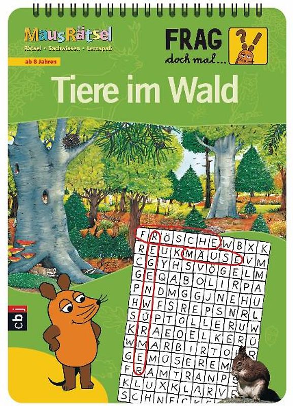 Frag doch mal ... die Maus! - MausRätsel - Tiere im Wald