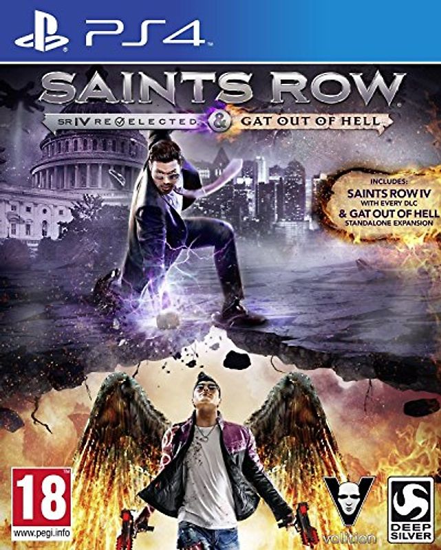 Saints Row Iv: Re-Elected & Gat Out of Hell - First Edition [EU Import] PlayStation 4