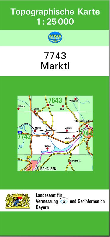TK25 7743 Marktl